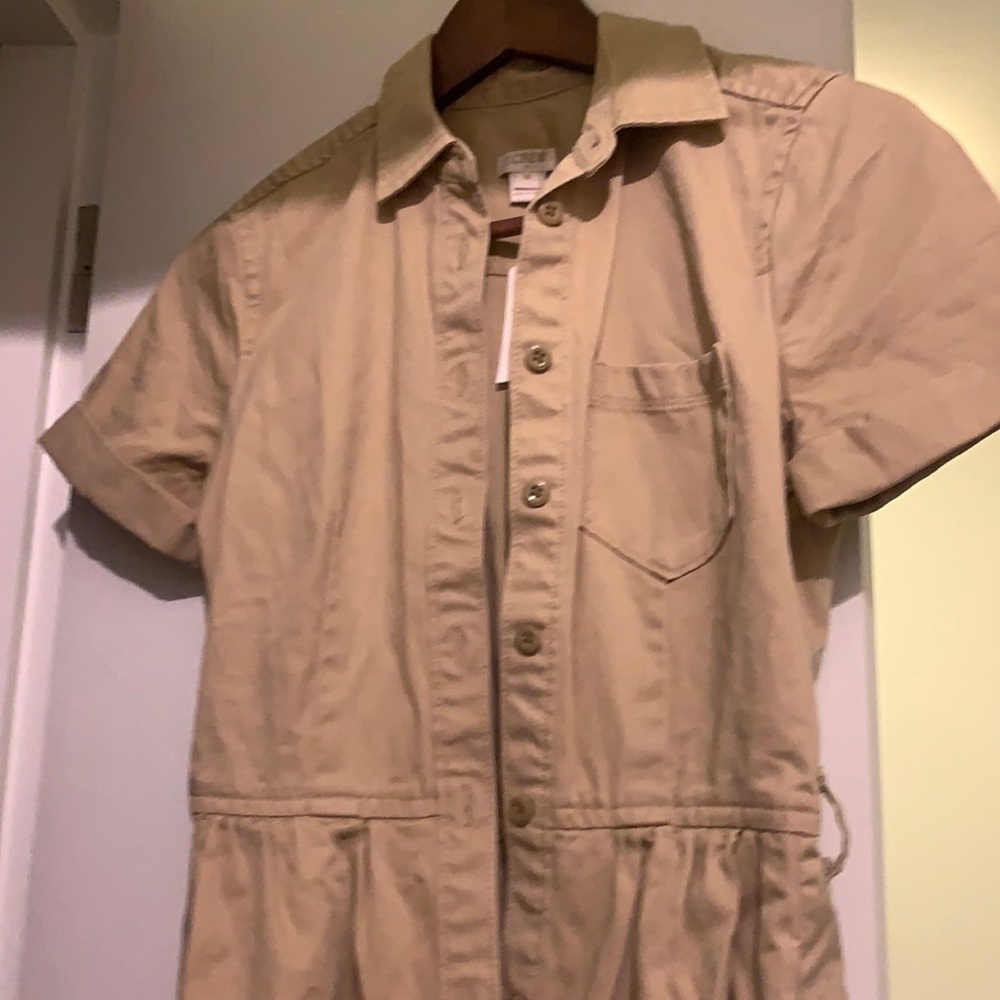New JCrew Beige Dress Size 00